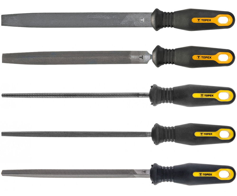 Topex 06A250 fémreszelő készlet, 200 mm, 5 részes termék fő termékképe