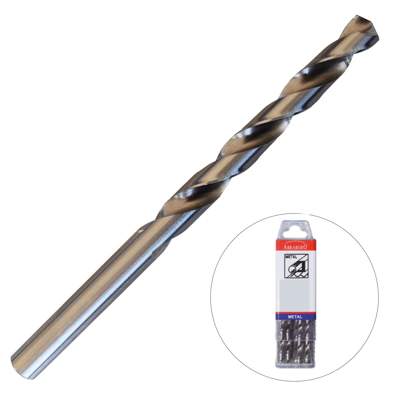 Abraboro 6 x 93 / 57 mm HSS-GS fémfúró X-Pack, 10 db/csomag termék fő termékképe