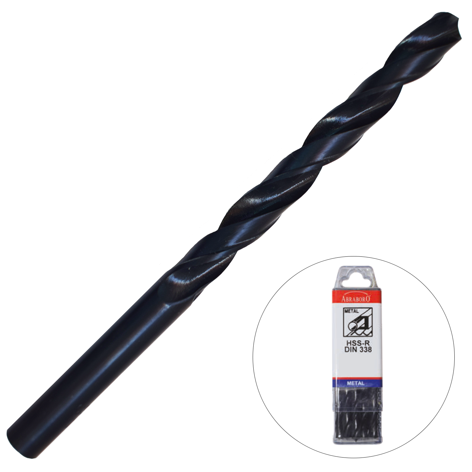 Abraboro 1.6 x 43 / 20 mm HSS-R fémfúró X-Pack, 10 db/csomag termék fő termékképe
