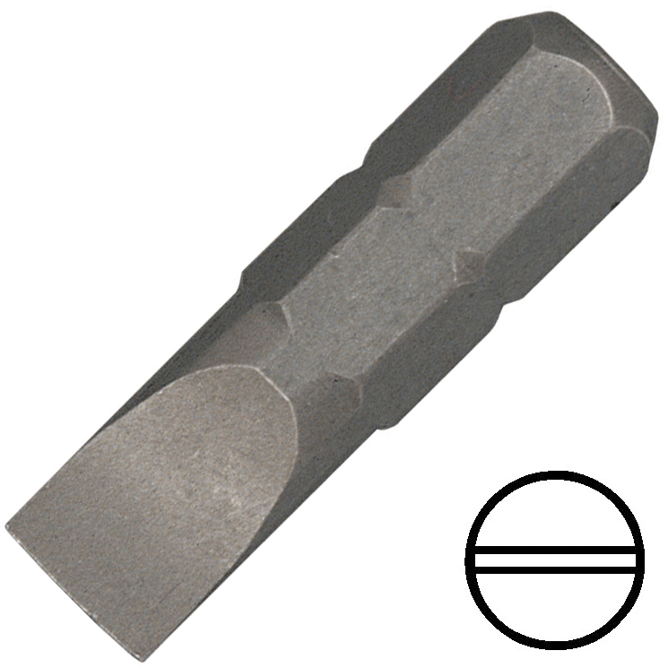 KENNEDY 6.5 mm hornyos csavarhúzó bit 1/4" hatszög illesztéssel, 25 mm termék fő termékképe