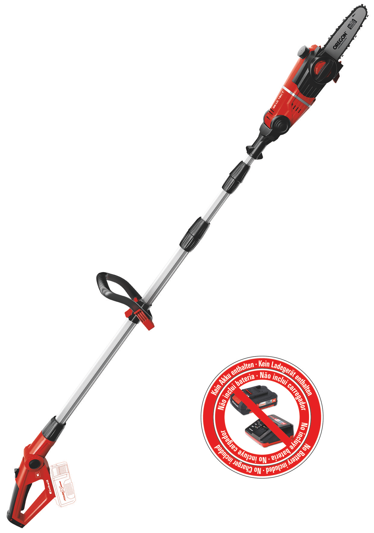 EINHELL GE-LC 18 Li T-Solo akkus magassági ágvágó (akku és töltő nélkül) termék fő termékképe
