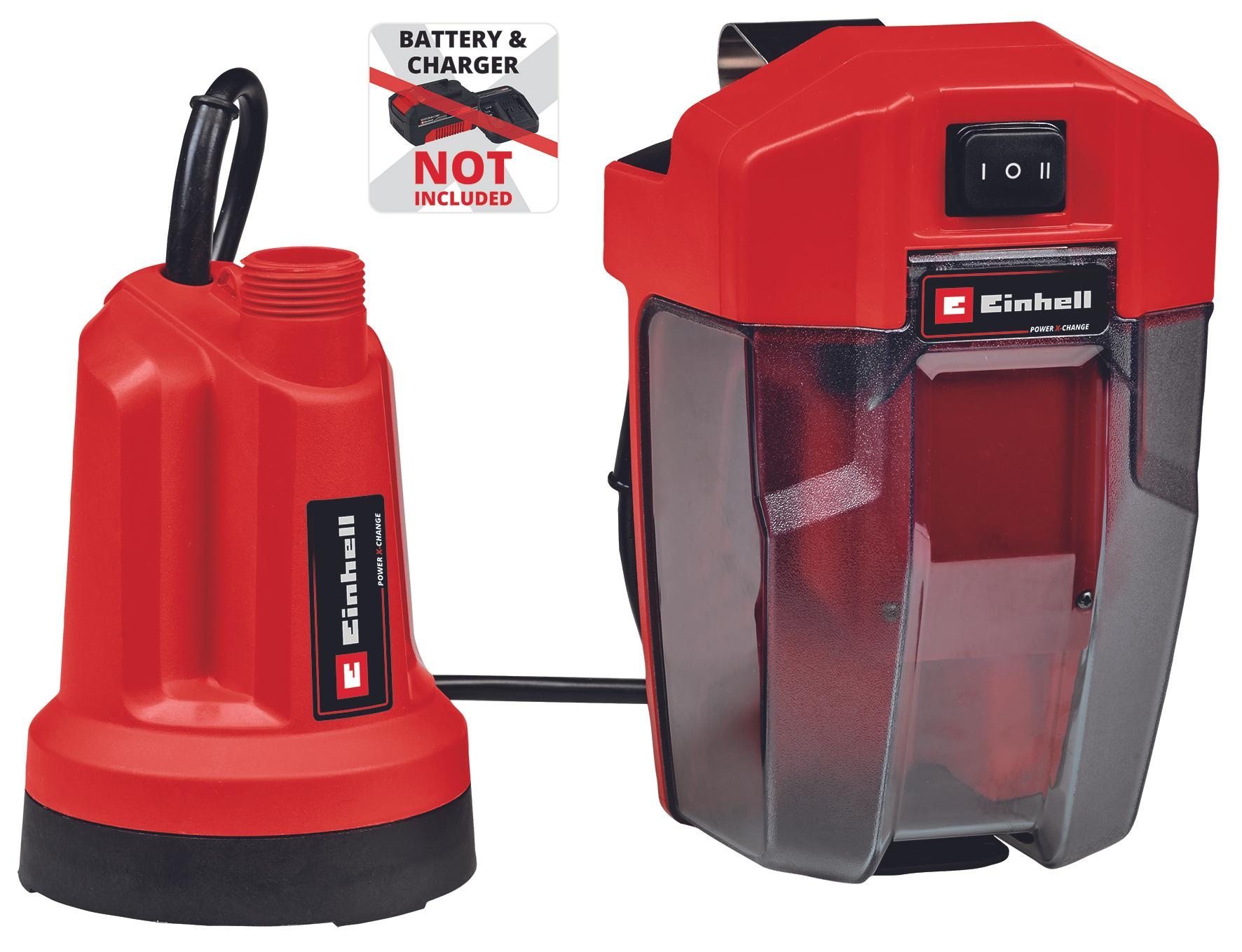 EINHELL GE-SP 18 LL Li - Solo akkus búvárszivattyú tiszta vízhez (akku és töltő nélkül) termék fő termékképe