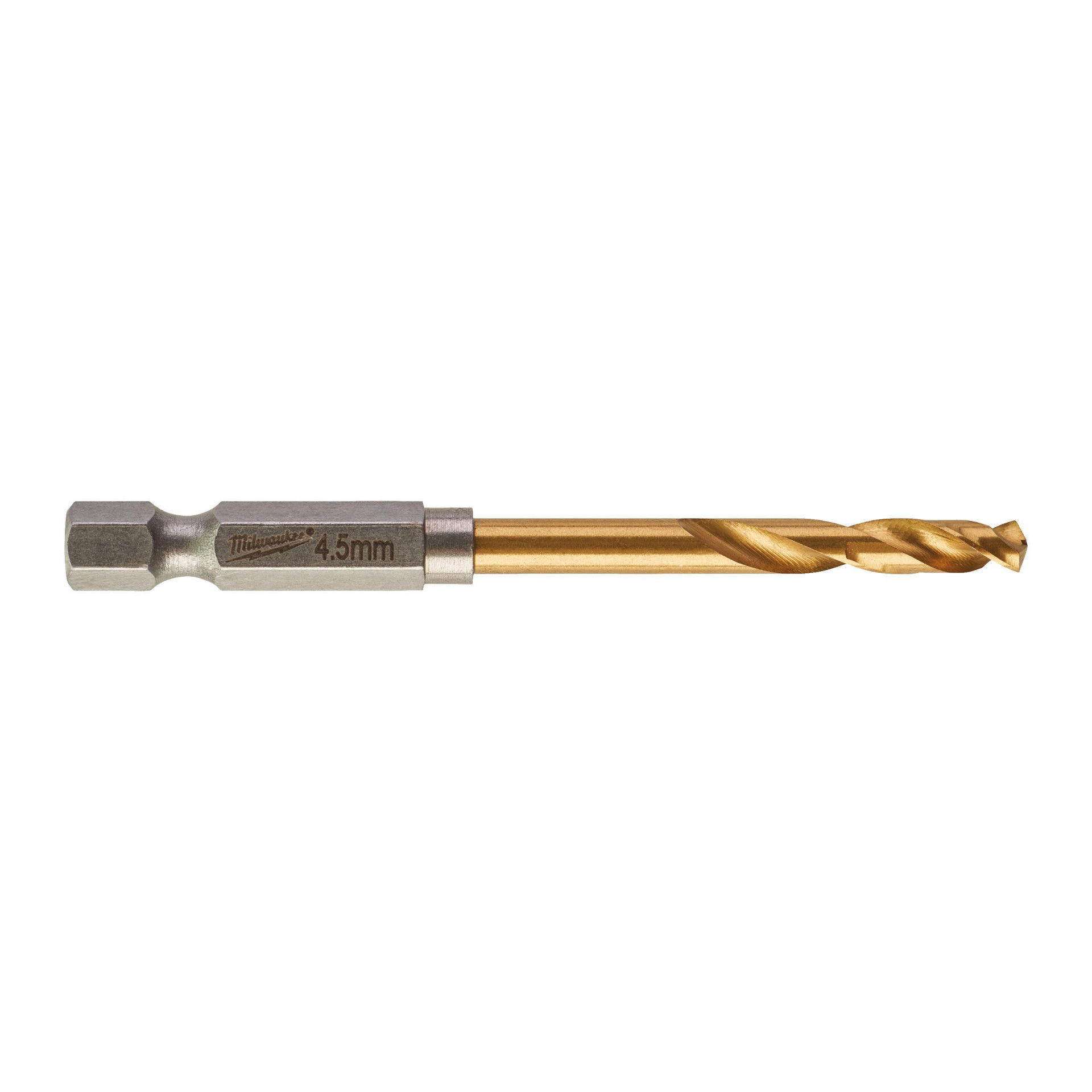 Milwaukee Shockwave™ HSS-G titán-nitrid RED HEX fém fúrószár, 4.5 x 29/76 mm, 10 db/csomag termék fő termékképe