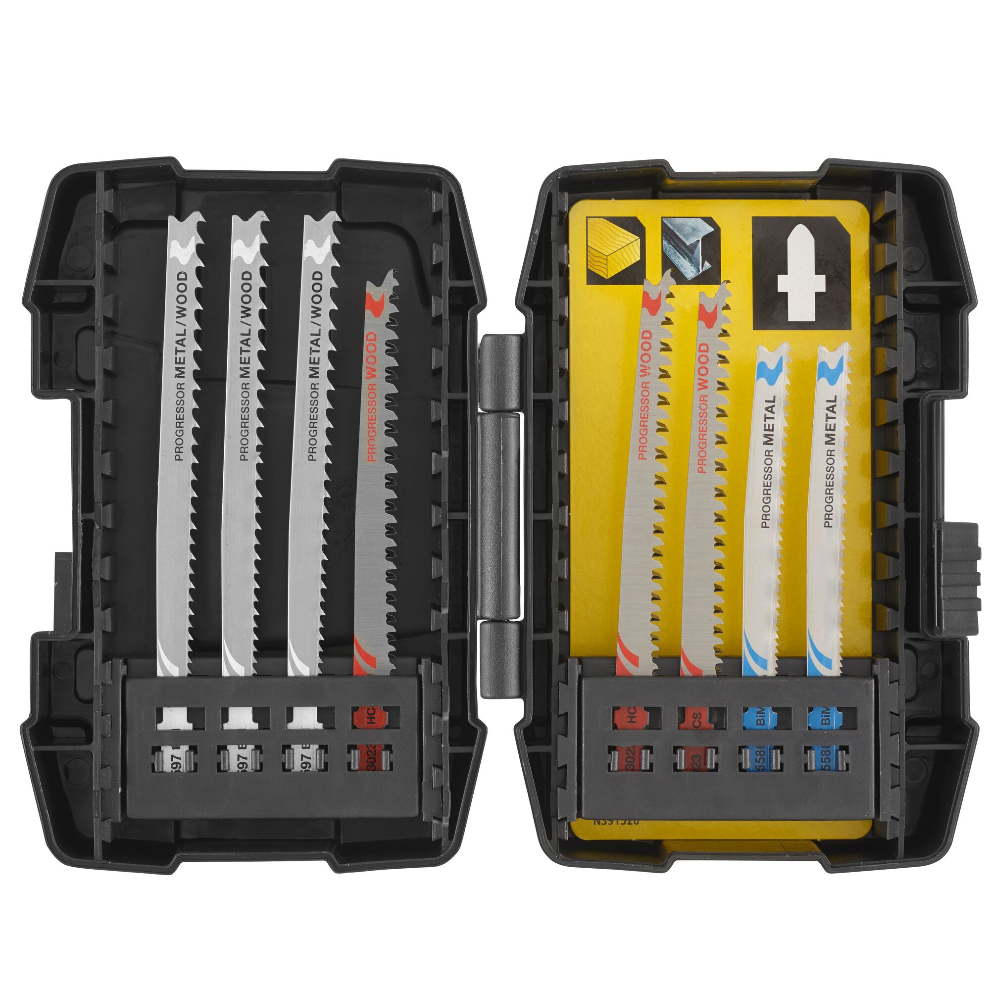 Stanley STA88300-XJ T-szárú szúrófűrészlap készlet, 8 db/csomag termék fő termékképe