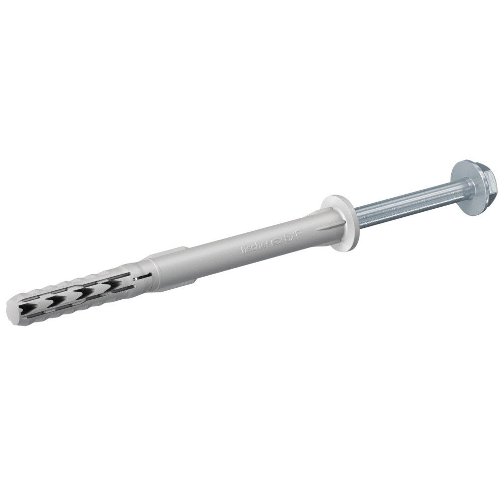 Fischer SXR 10 x 100 FUS gvz rögzítődübel hatlapfejű, peremes biztonsági csavarral, alátéttel kombinált, 50 db/csomag termék fő termékképe