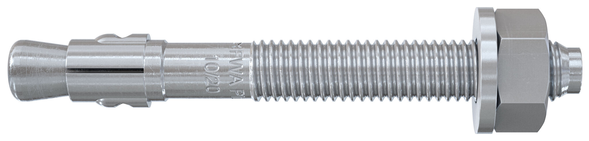 Fischer FWA Plus 12/30 zp horganyzott acél alapcsavar, 20 db/csomag termék fő termékképe