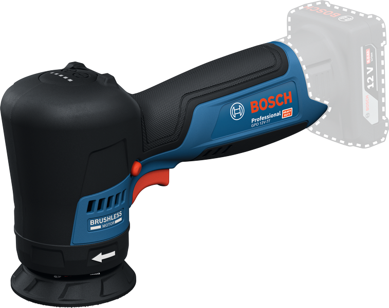 Bosch GPO 12V-77 akkus polírozó (akku és töltő nélkül) termék fő termékképe