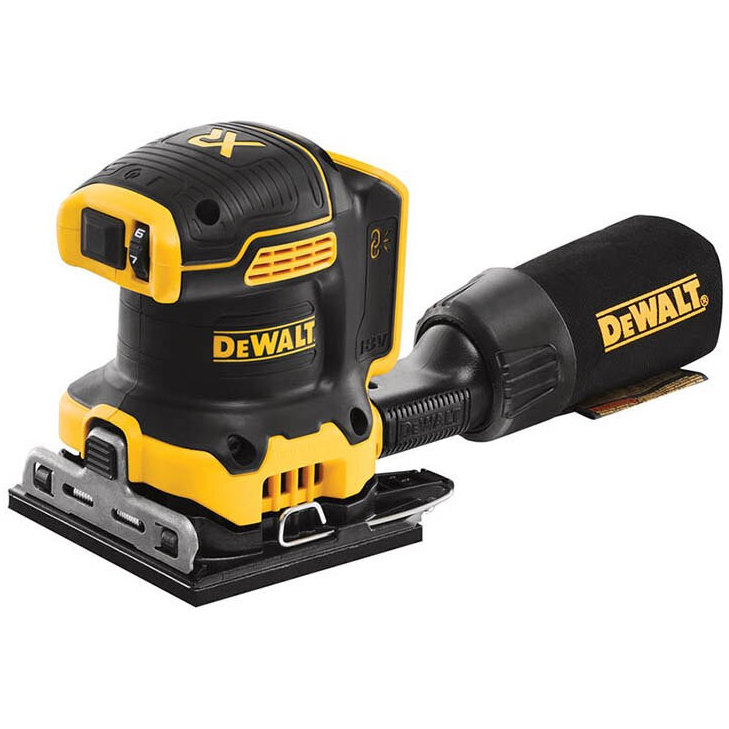 Dewalt DCW200N szénkefe nélküli rezgőcsiszoló (akku és töltő nélkül) termék fő termékképe